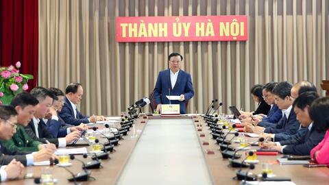 Sớm hiện thực hoá mục tiêu phát triển Thủ đô