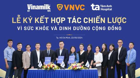 Vinamilk "bắt tay" nhiều đối tác y tế lớn đẩy mạnh chăm sóc dinh dưỡng, sức khỏe cộng đồng