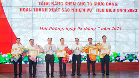 Hải Phòng: GRDP đứng thứ 3 vùng đồng bằng sông Hồng