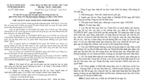 Thanh Hóa: Hỗ trợ gạo dự trữ quốc gia cho công tác bảo vệ, phát triển rừng tại huyện Mường Lát
