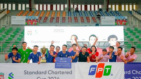 Cúp Standard Chartered 2024: Vinh danh đội bóng vô địch FPT Software và Mitek