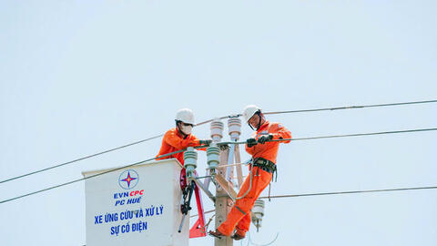 Thành phố Huế: Lịch tạm ngừng cấp điện từ ngày 30/7 đến 5/8