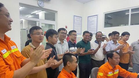 EVNNPT đóng điện 2 công trình trạm biến áp 220kV