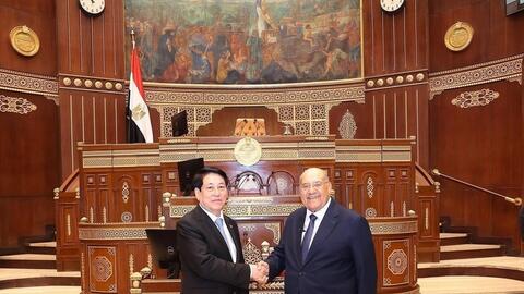Việt Nam - Ai Cập nhất trí tăng cường hợp tác chia sẻ kinh nghiệm lập pháp