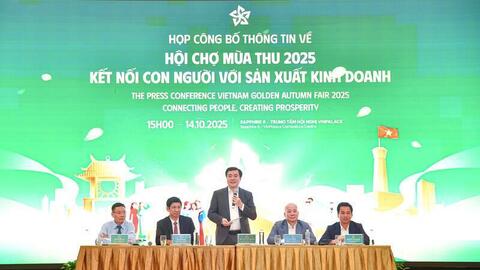 Sức hút Hội chợ Mùa Thu 2025