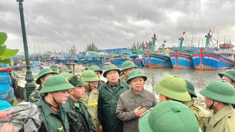 Sơ tán hơn 126.000 hộ dân tại các tỉnh Quảng Ngãi, Gia Lai, Khánh Hòa