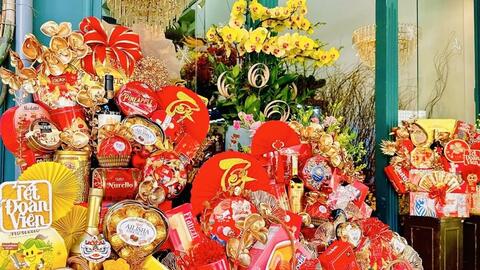 Gia Lai: Lẵng quà 'chiếm sóng' thị trường Tết 