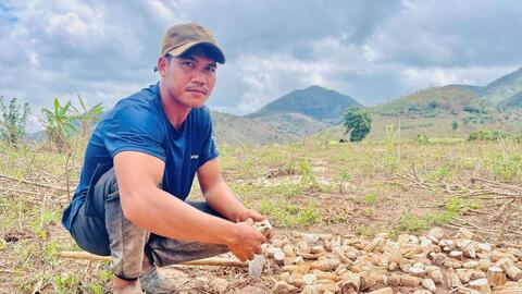 Gia Lai: Mì phơi đồi, sinh kế mùa khô của đồng bào Jrai, Bahnar