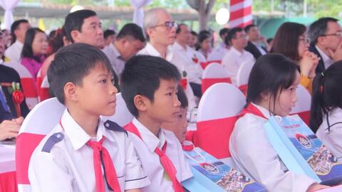 Hà Tĩnh: Tiếp sức học sinh vùng biên từ những dự án trường học nội trú