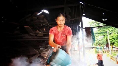 Làng hến hơn 300 tuổi ở Hà Tĩnh tất bật ngày nắng nóng