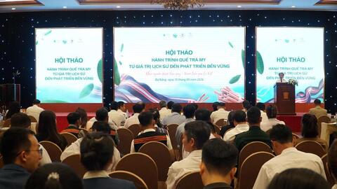 Đà Nẵng: Liên kết chuỗi, nâng giá trị thương hiệu quế Trà My