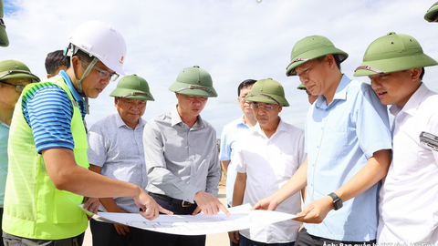 Rà soát nguy cơ ngập lụt tại trung tâm kinh tế tỉnh Hà Tĩnh