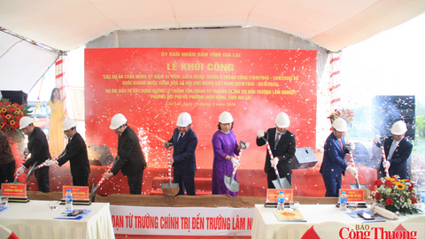 Gia Lai khởi công đường 160 tỷ đồng, mở không gian phát triển Pleiku
