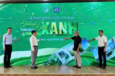 Cuộc thi ảnh 'Khoảnh khắc xanh' về bảo vệ môi trường