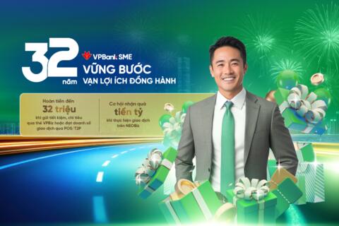 Doanh nghiệp giao dịch thả ga - ưu đãi ngập tràn cùng VPBankSME