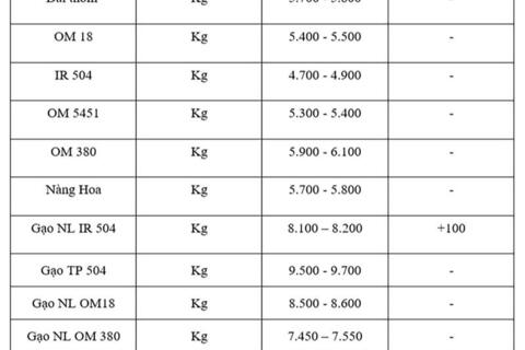 Giá lúa gạo hôm nay ngày 17/9: Gạo xuất khẩu tiếp đà tăng
