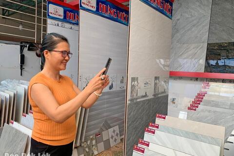 Nông dân lên... "sàn”