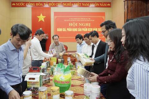 Quảng Trị: Công nhận 31 sản phẩm OCOP đạt hạng 4 và 3 sao