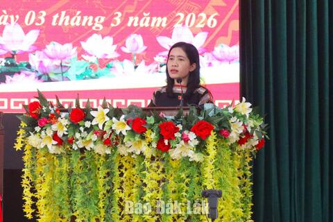 Ứng cử viên đại biểu Quốc hội khóa XVI tiếp xúc cử tri tại các xã Liên Sơn Lắk, Đắk Liêng, Đắk Phơi, Krông Nô và Nam Ka