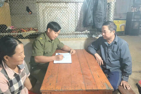 Đoàn viên trẻ góp sức xây dựng mô hình 'Bản Mông bình yên'