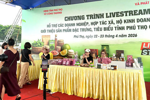 Thương mại điện tử mở lối cho tiêu thụ đặc sản Phú Thọ