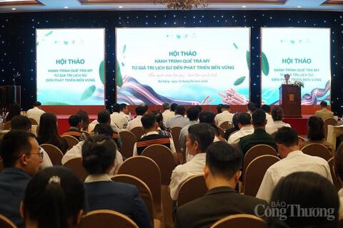 Đà Nẵng: Liên kết chuỗi, nâng giá trị thương hiệu quế Trà My