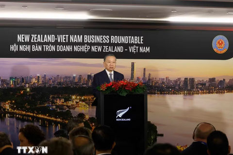 Tổng Bí thư, Chủ tịch nước dự Hội nghị bàn tròn doanh nghiệp New Zealand-Việt Nam