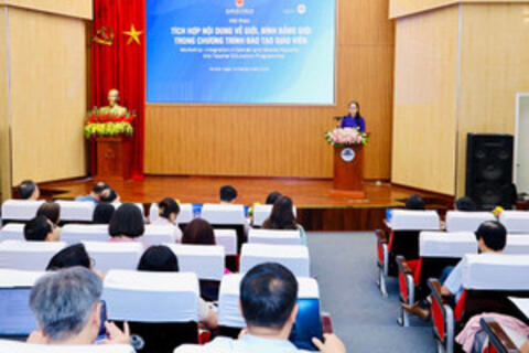 Triển khai tích hợp nội dung bình đẳng giới trong chương trình đào tạo giáo viên
