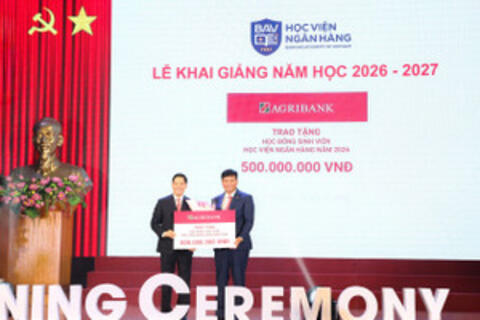 Agribank đồng hành cùng Học viện Ngân hàng, góp sức đào tạo nguồn nhân lực chất lượng cao cho ngành Ngân hàng
