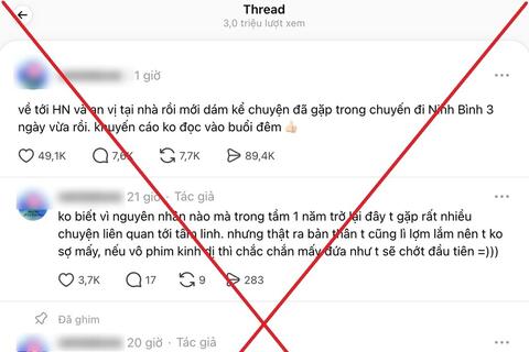 Từ vụ câu view tâm linh tại Ninh Bình: Bịa đặt trên mạng xã hội không còn là chuyện riêng