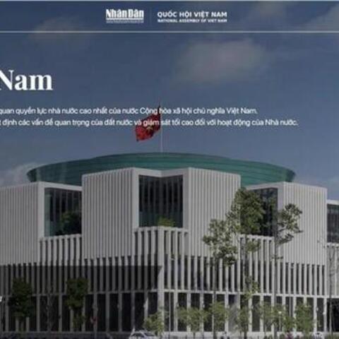 Chuyên trang Quốc hội Việt Nam chính thức ra mắt trên Báo Nhân Dân