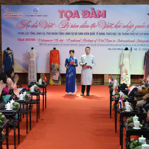 Lễ hội Áo dài TP. Hồ Chí Minh: Lan tỏa di sản, thúc đẩy giao lưu quốc tế