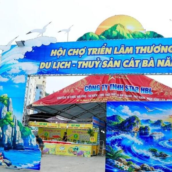 Hải Phòng: Sôi động hội chợ thương mại, du lịch, thủy sản Cát Bà 2026