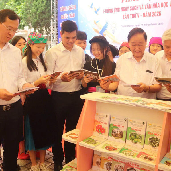 Tuyên Quang: Khẳng định vai trò của tri thức qua 'Ngày Sách 2026'