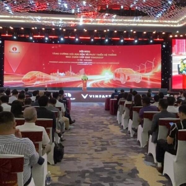 Vingroup sẽ mở rộng hệ thống nhà cung cấp nội địa cho các lĩnh vực trọng điểm