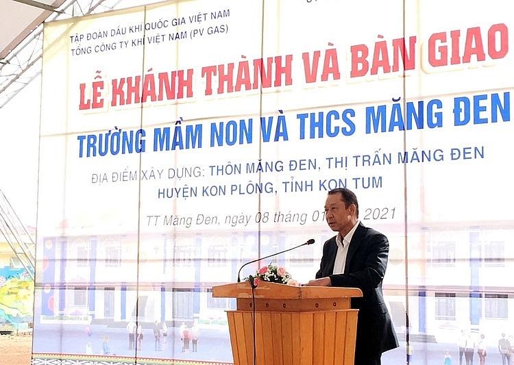 PV GAS tài trợ 12 tỷ đồng xây dựng trường học Kon Tum|