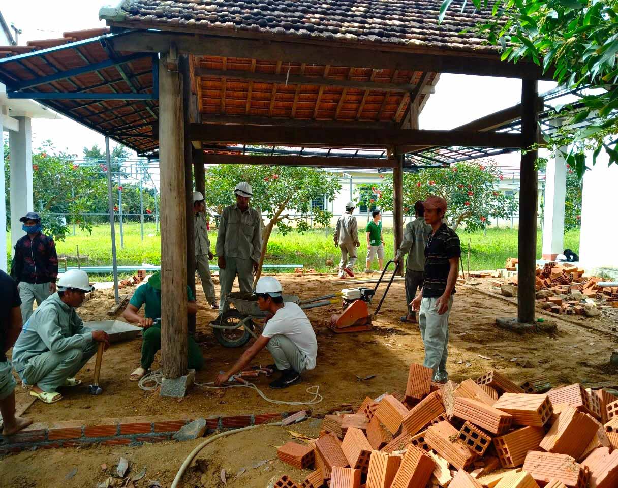 Nhiều lao động ở huyện Kbang được đào tạo nghề đã có việc làm và thu nhập ổn định. Ảnh: Ngọc Minh