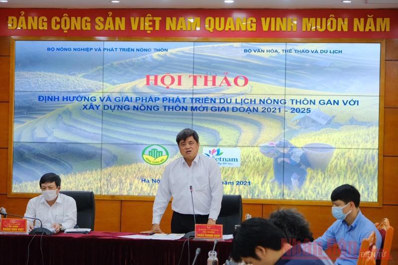 Ông Trần Thanh Nam phát biểu tại Hội thảo ngày 14/7.