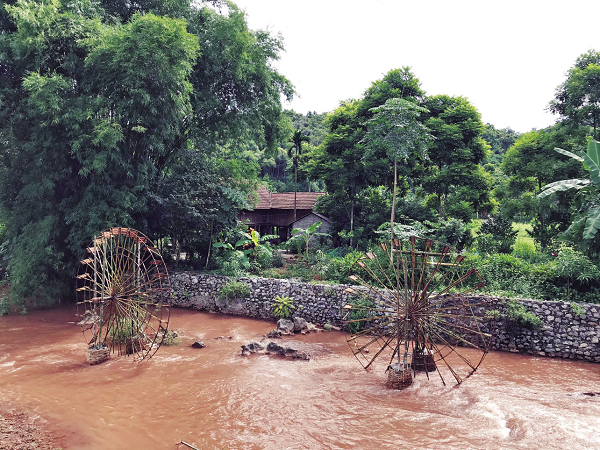 Cảnh quan tại Khu du lịch Xóm Ải (Hòa Bình).