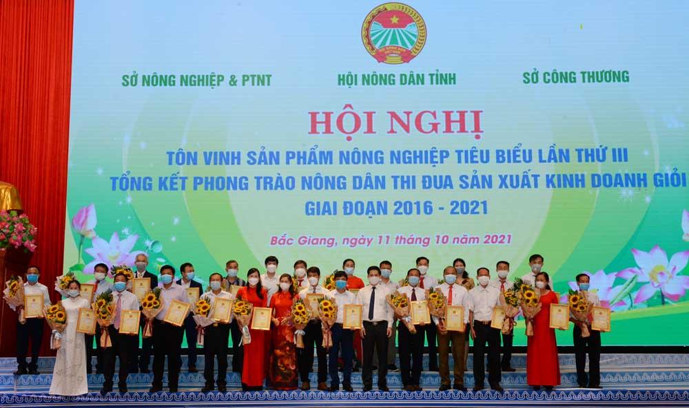 Bắc Giang, sản phẩm nông nghiệp tiêu biểu, tôn vinh, ocop