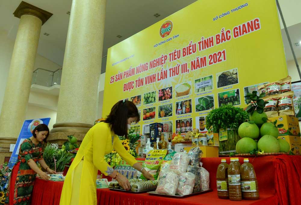 Bắc Giang, sản phẩm nông nghiệp tiêu biểu, tôn vinh, ocop