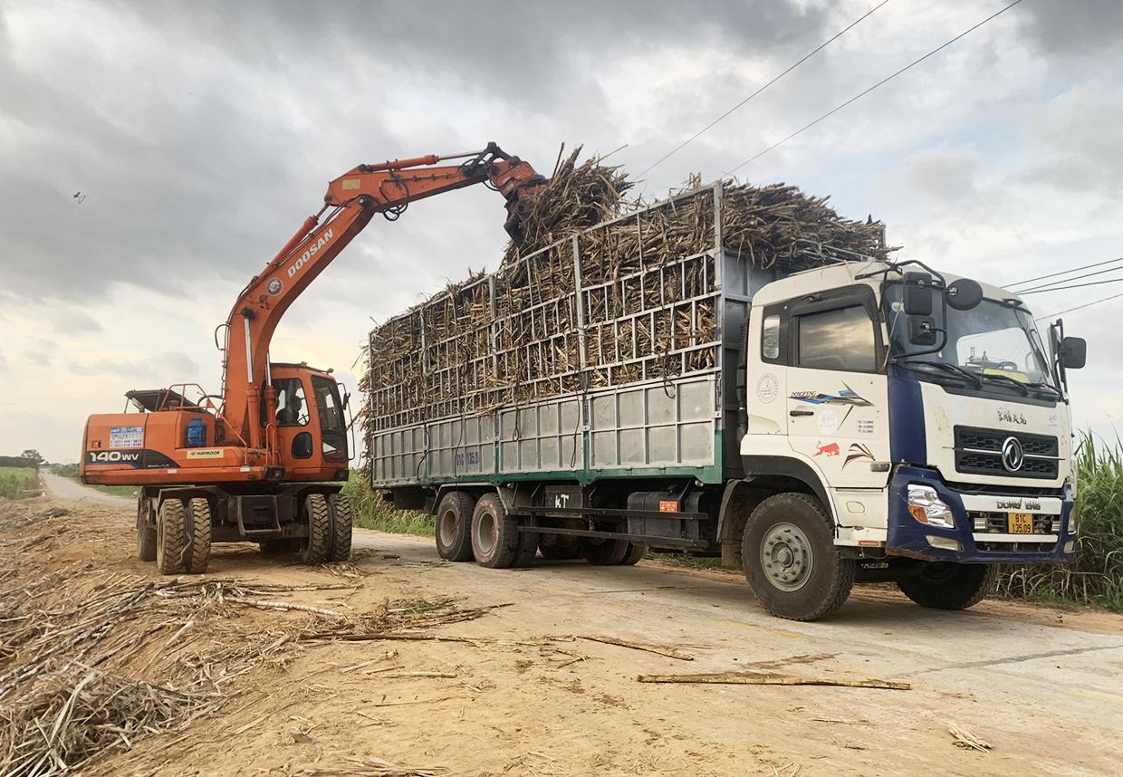 Cơ giới hóa được đưa vào sản xuất đã giúp người trồng mía huyện Ia Pa giải bài toán nan giải  về nhân công, tăng thu nhập trên cùng một đơn vị diện tích.Ảnh.Vũ Chi.  Ảnh: Vũ Chi