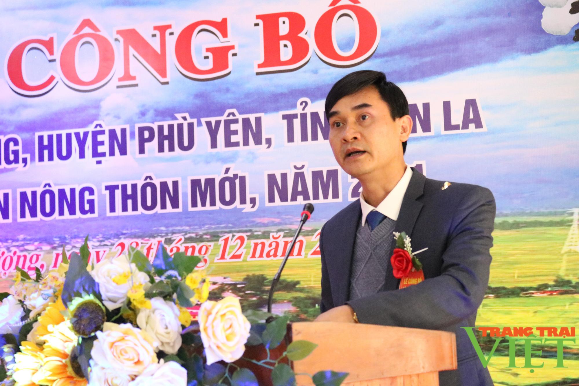 Sơn La: Thêm xã thứ 52 đạt chuẩn nông thôn mới - Ảnh 3.