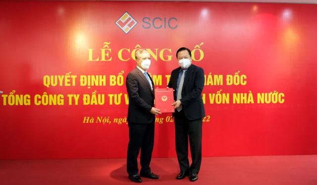 Công bố quyết định của Thủ tướng Chính phủ về việc bổ nhiệm Tổng Giám đốc SCIC - Ảnh 1. Công bố quyết định của Thủ tướng Chính phủ về việc bổ nhiệm Tổng Giám đốc SCIC - Ảnh 1.