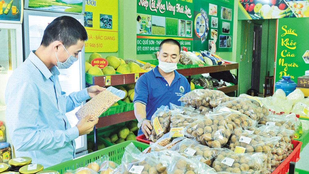 Bắc Giang, sản phẩm OCOP, hệ thống bán lẻ, hiện đại