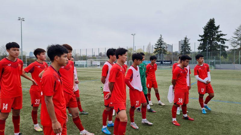 U.17 Việt Nam có chuyến tập huấn quý giá tại Đức. Ảnh: VFF