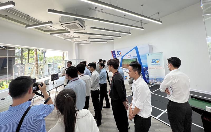 VinaPhone 5G tại sự kiện.