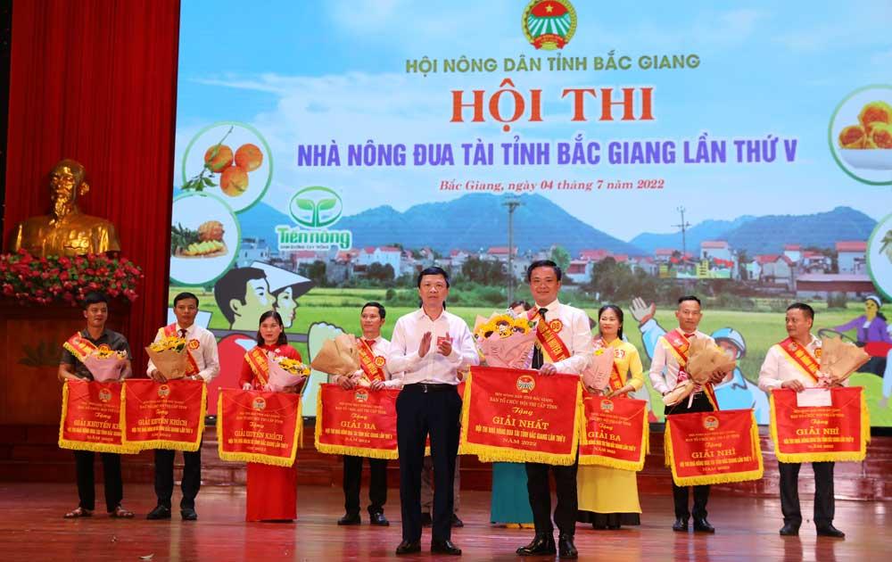 Hội Nông dân, Bắc Giang, nhà nông đua tài