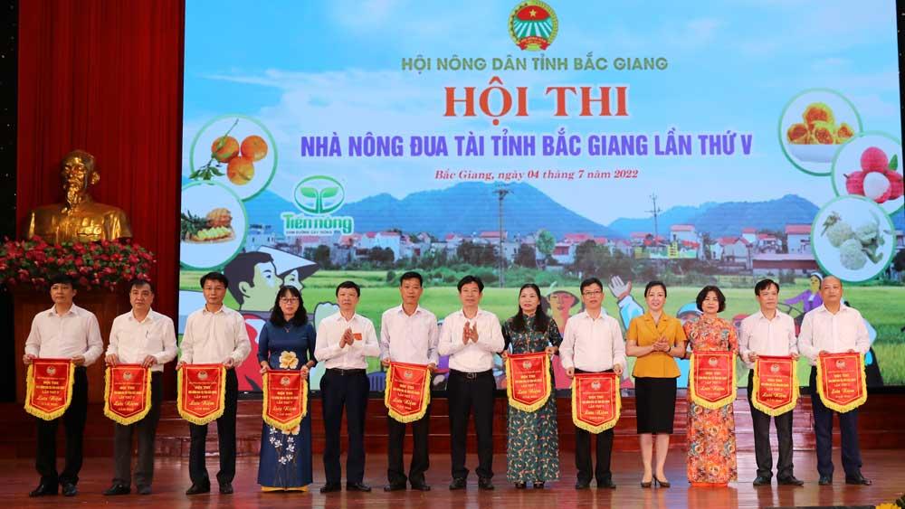 Hội Nông dân, Bắc Giang, nhà nông đua tài