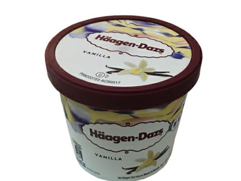 Gần 8.000 hộp kem Haagen Dazs nhập khẩu vào Việt Nam sẽ được thu hồi. Ảnh: Vinmart